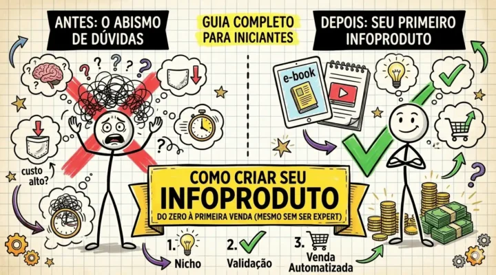 Como Criar Seu Primeiro Infoproduto: Um Guia Completo para Iniciantes